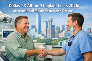 Dallas TX All-on-4 Implant Costs 2026: Affordable Full Mouth Restoration Options