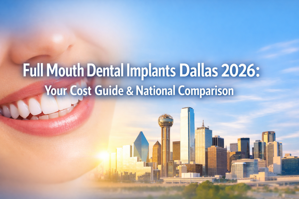 Full Mouth Dental Implants Dallas 2026: Cost Comparison vs National Averages