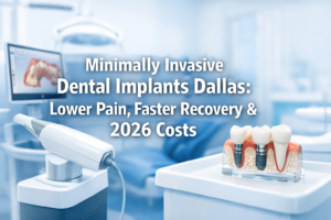 Minimally Invasive Dental Implants Dallas: Lower Pain, Faster Recovery & 2026 Costs