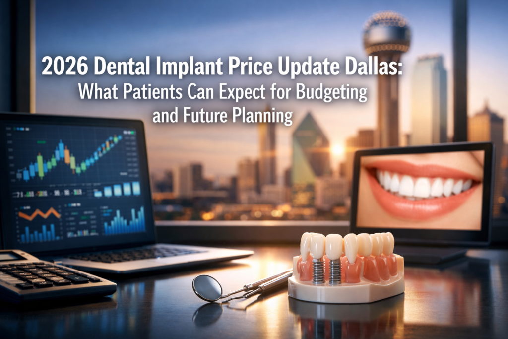 2026 Dental Implant Price Update Dallas: What Patients Can Expect for Budgeting and Future Planning