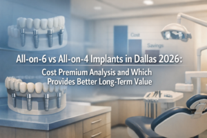 All-on-6 vs All-on-4 Implants in Dallas 2026: Cost Premium Analysis and Which Provides Better Long-Term Value