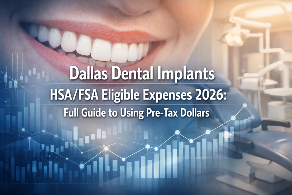 Dallas Dental Implants HSA/FSA Eligible Expenses 2026: Full Guide to Using Pre-Tax Dollars