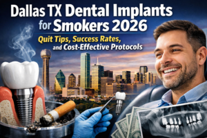 Dallas TX Dental Implants for Smokers 2026: Quit Tips, Success Rates, and Cost-Effective Protocols