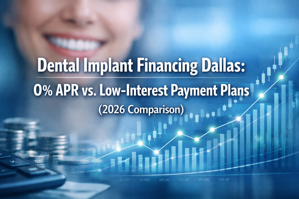 Dental Implant Financing Dallas: 0% APR vs. Low-Interest Payment Plans (2026 Comparison)