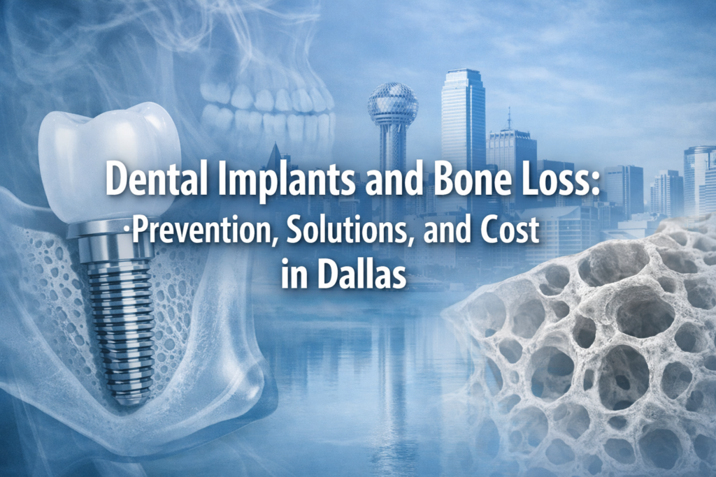 Dental Implants and Bone Loss: Prevention, Solutions, and How It Impacts Cost in Dallas