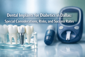 Dental Implants for Diabetics in Dallas: Special Considerations, Risks, and Success Rates