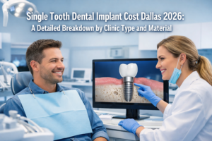 Single Tooth Dental Implant Cost Dallas 2026: A Detailed Breakdown by Clinic Type and Material