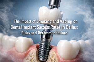 The Impact of Smoking and Vaping on Dental Implant Success Rates in Dallas: Risks and Recommendations