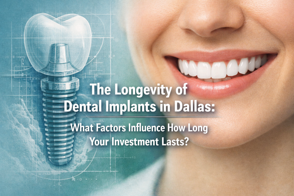 The Longevity of Dental Implants in Dallas: What Factors Influence How Long Your Investment Lasts?