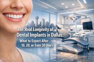 The Real Longevity of Dental Implants in Dallas: What to Expect After 10, 20, or Even 30 Years