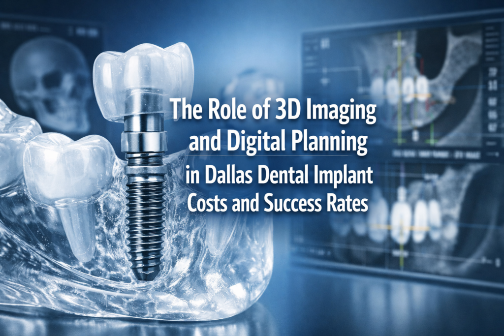 The Role of 3D Imaging and Digital Planning in Dallas Dental Implant Costs and Success Rates