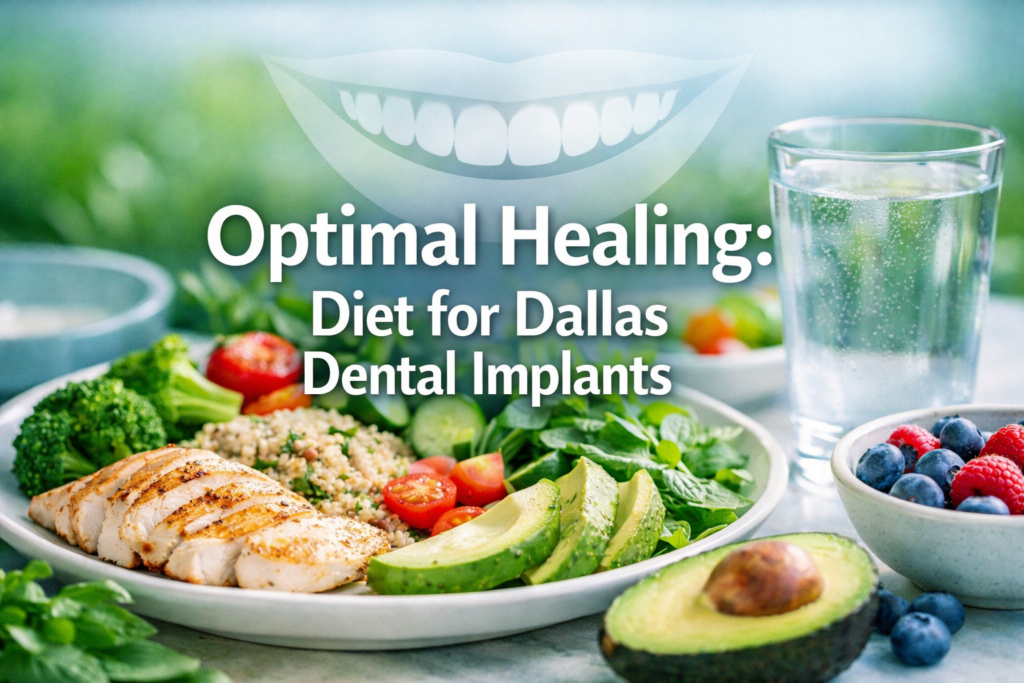 The Role of Diet and Nutrition in Dental Implant Healing and Longevity in Dallas