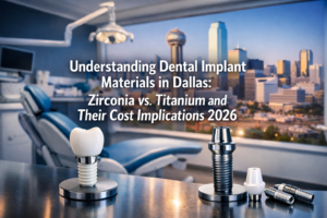 Understanding Dental Implant Materials in Dallas: Zirconia vs. Titanium and Their Cost Implications 2026