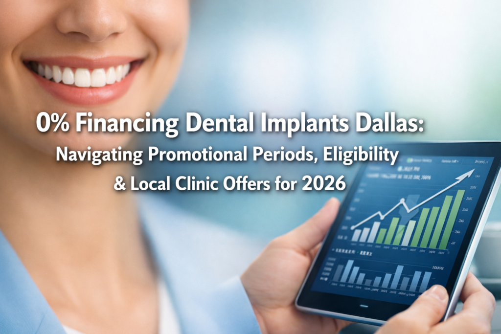 0% Financing Dental Implants Dallas: Navigating Promotional Periods, Eligibility & Local Clinic Offers for 2026