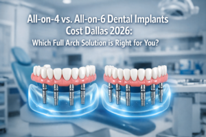 All-on-4 vs. All-on-6 Dental Implants Cost Dallas 2026: Which Full Arch Solution is Right for You?