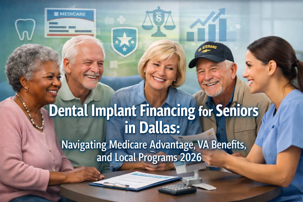 Dental Implant Financing for Seniors in Dallas: Navigating Medicare Advantage, VA Benefits, and Local Programs 2026