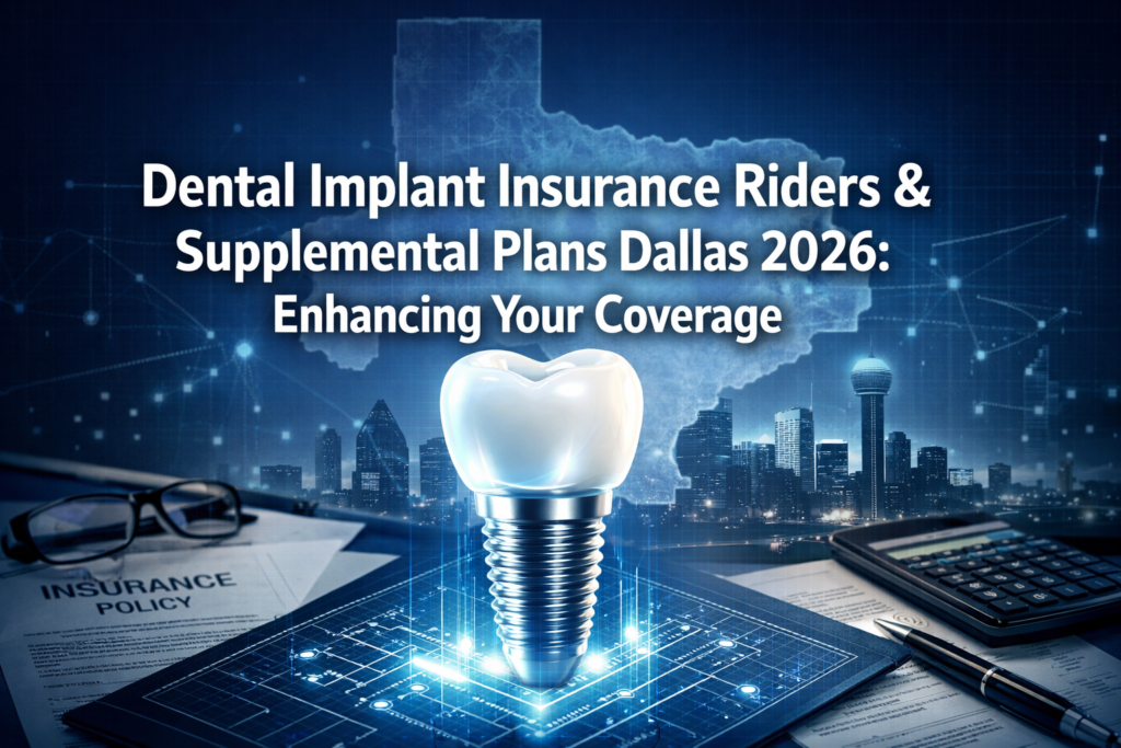 Dental Implant Insurance Riders & Supplemental Plans Dallas 2026: Enhancing Your Coverage