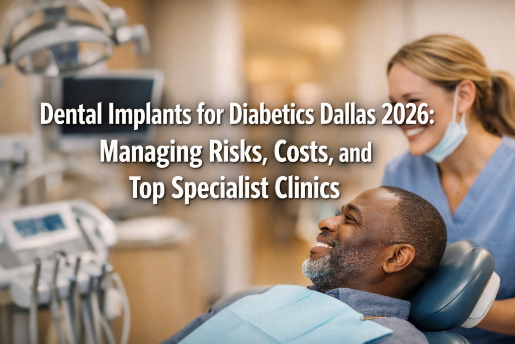 Dental Implants for Diabetics Dallas 2026: Managing Risks, Costs, and Top Specialist Clinics