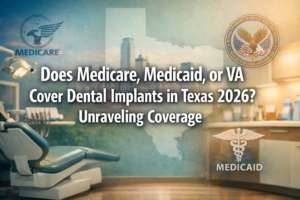 Does Medicare, Medicaid, or VA Cover Dental Implants in Texas 2026?