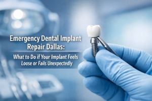 Emergency Dental Implant Repair Dallas: What to Do if Your Implant Feels Loose or Fails Unexpectedly