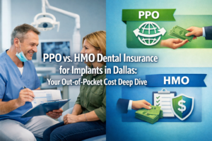 PPO vs. HMO Dental Insurance for Implants in Dallas: A Deep Dive into How Each Plan Affects Your Out-of-Pocket