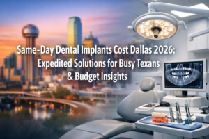 Same-Day Dental Implants Cost Dallas 2026: Expedited Solutions for Busy Texans & Budget Insights
