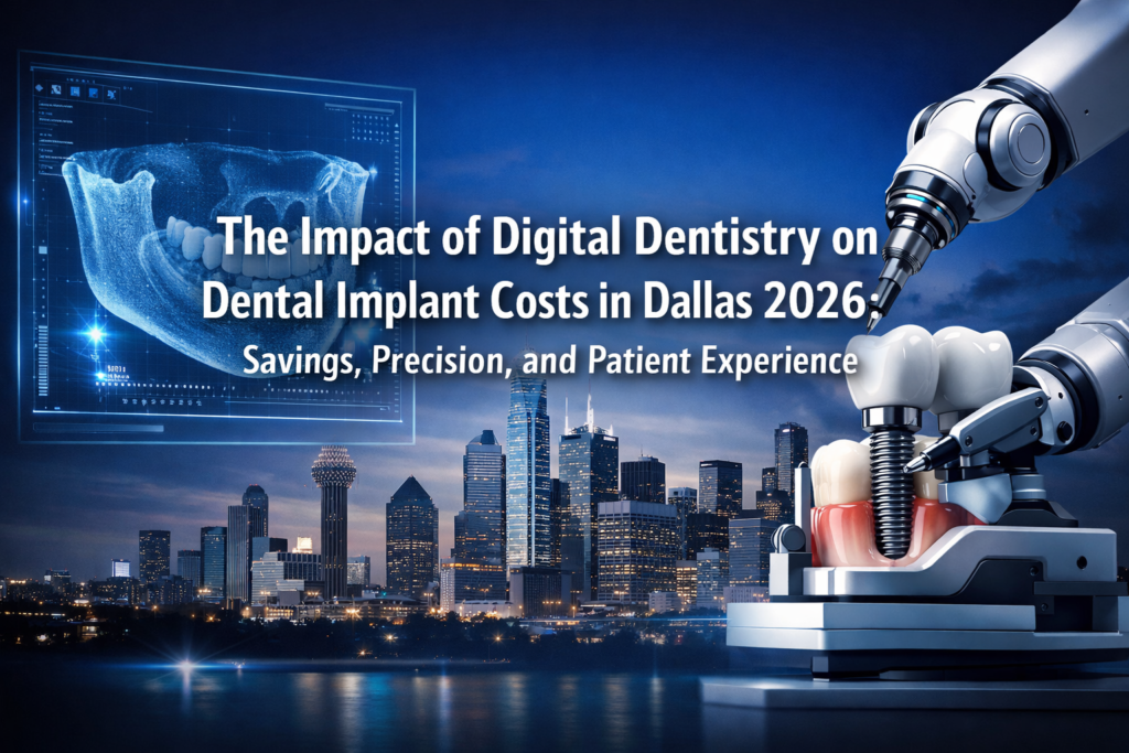The Impact of Digital Dentistry on Dental Implant Costs in Dallas 2026: Savings, Precision, and Patient Experience