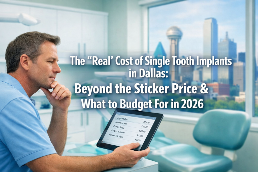 The 'Real' Cost of Single Tooth Implants in Dallas: Beyond the Sticker Price & What to Budget For in 2026