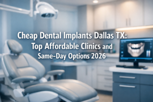 Cheap Dental Implants Dallas TX: Top Affordable Clinics and Same-Day Options 2026