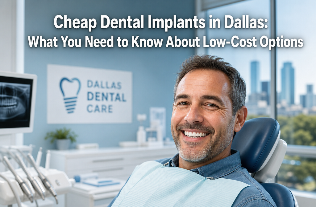 Cheap Dental Implants in Dallas: What You Need to Know About Low-Cost Options