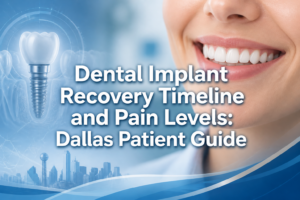 Dental Implant Recovery Timeline and Pain Levels: Dallas Patient Guide