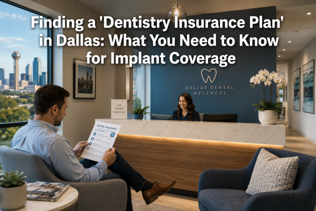 Finding a 'Dentistry Insurance Plan' in Dallas: What You Need to Know for Implant Coverage