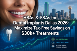 HSAs & FSAs for Dental Implants Dallas 2026: Maximize Tax-Free Savings on $30k+ Treatments