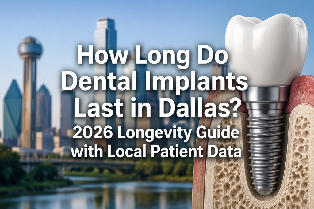 How Long Do Dental Implants Last in Dallas? 2026 Longevity Guide with Local Patient Data