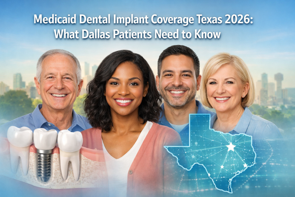 Medicaid Dental Implant Coverage Texas 2026: What Dallas Patients Need to Know