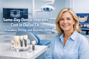 Same-Day Dental Implants Cost in Dallas TX: Procedure, Pricing, and Recovery 2026