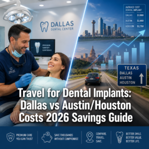 Travel for Dental Implants: Dallas vs Austin/Houston Costs 2026 Savings Guide