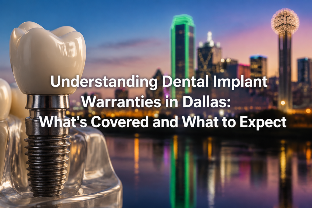 Understanding Dental Implant Warranties in Dallas: What's Covered and What to Expect