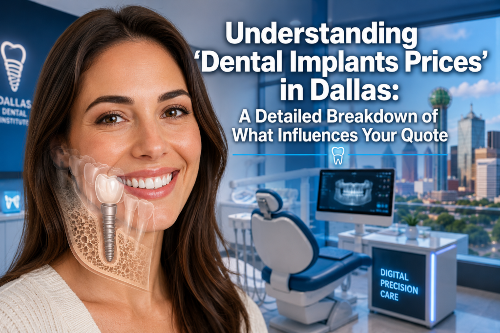 Understanding 'Dental Implants Prices' in Dallas: A Detailed Breakdown of What Influences Your Quote