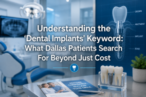Understanding the 'Dental Implants' Keyword: What Dallas Patients Search For Beyond Just Cost