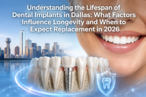 Understanding the Lifespan of Dental Implants in Dallas: What Factors Influence Longevity and When to Expect Replacement in 2026