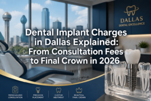 Dental Implant Charges in Dallas Explained: From Consultation Fees to Final Crown in 2026
