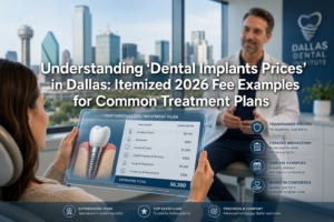 Understanding ‘Dental Implants Prices’ in Dallas: Itemized 2026 Fee Examples for Common Treatment Plans